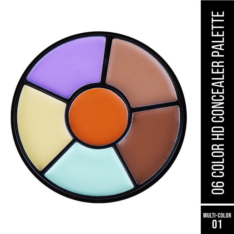Hd Concealer Palette - Multi-Color 01
