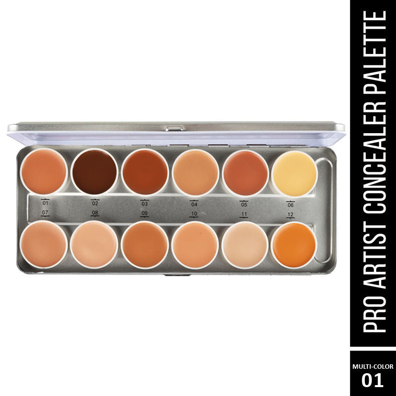 Pro Artist Concealer Palette - Multi-Color 01
