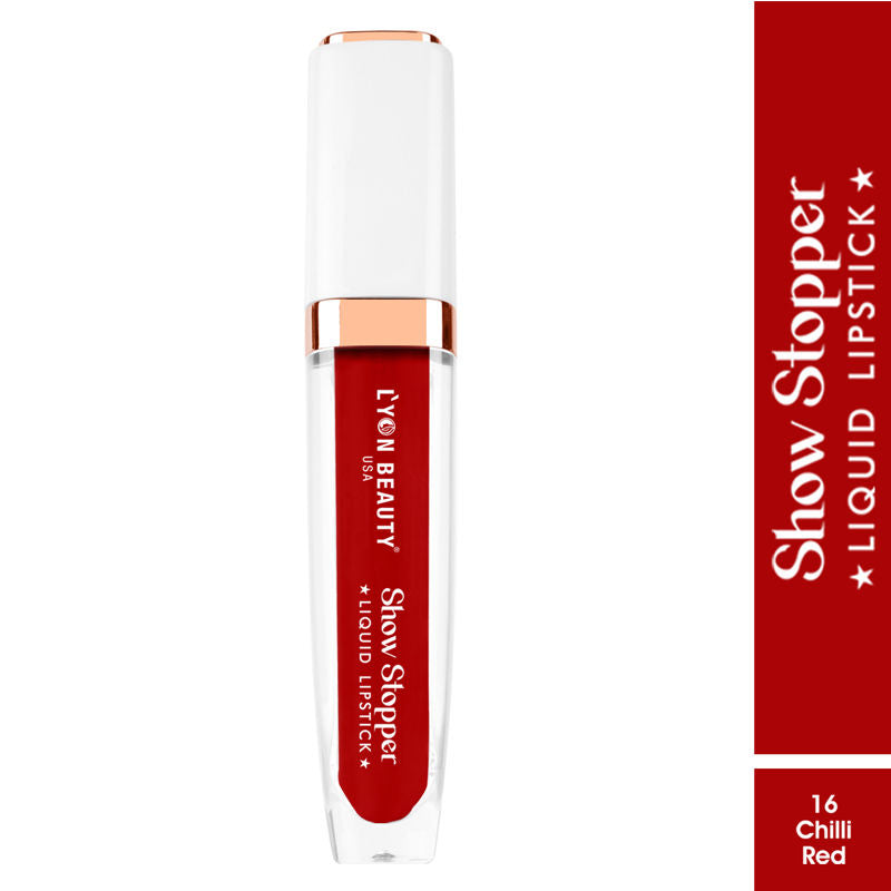 Show Stopper Liquid Lipstick - Chilli Red 16