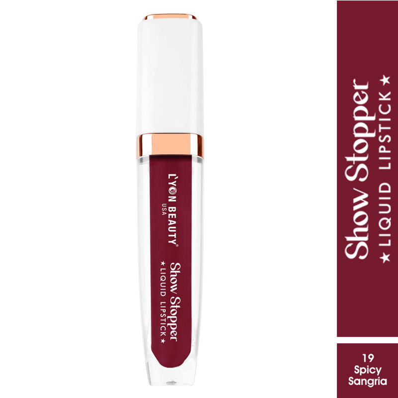 Show Stopper Liquid Lipstick - Spicy Sangria 19