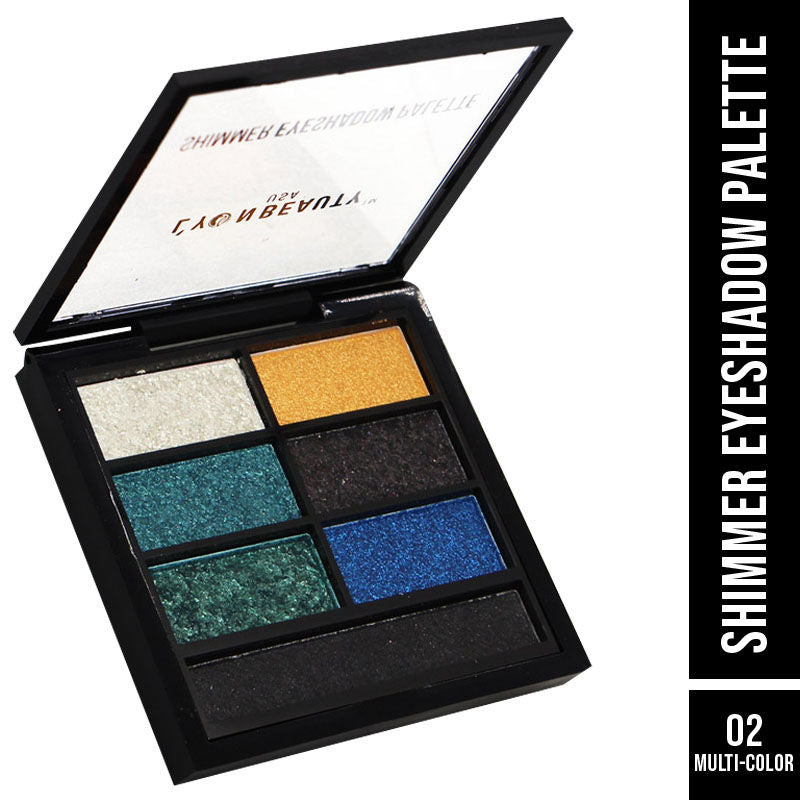 Shimmer Eyeshadow Palette - Multi-Color 02