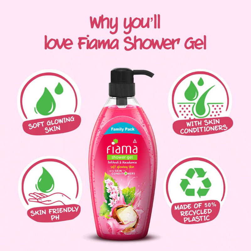 Shower Gel Patchouli & Macadamia Body Wash