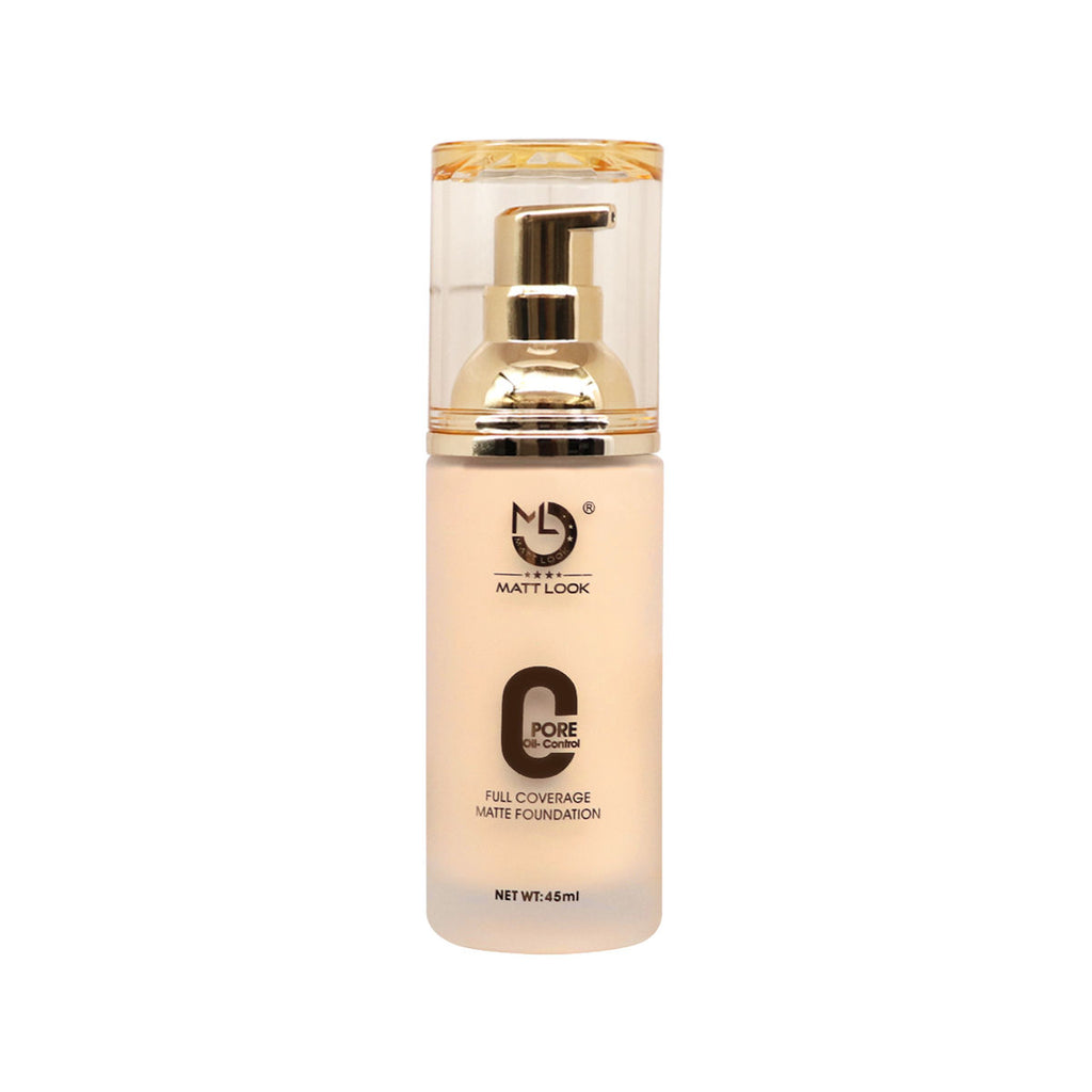 Zero Pore Oil Control Full Coverage Matte Foundation