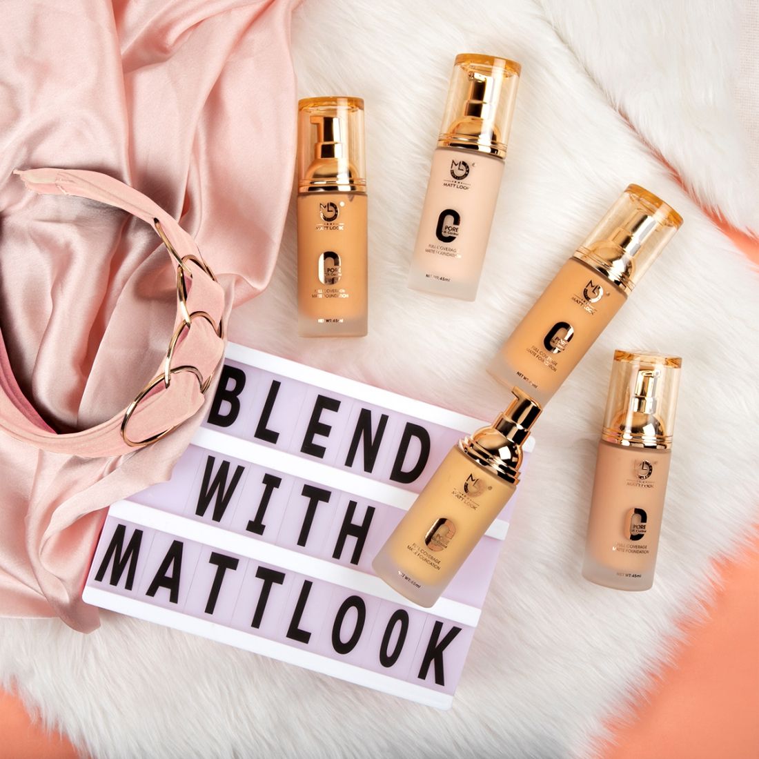 Zero Pore Oil Control Full Coverage Matte Foundation