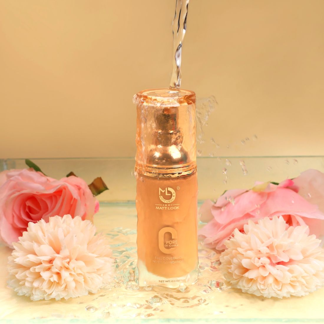 Zero Pore Oil Control Full Coverage Matte Foundation