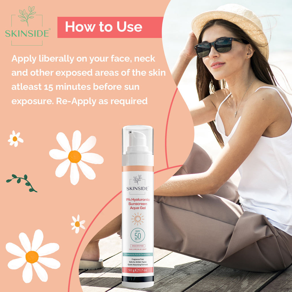 1% Hyaluronic Sunscreen Aqua Gel Ultra Light SPF 50 PA++++