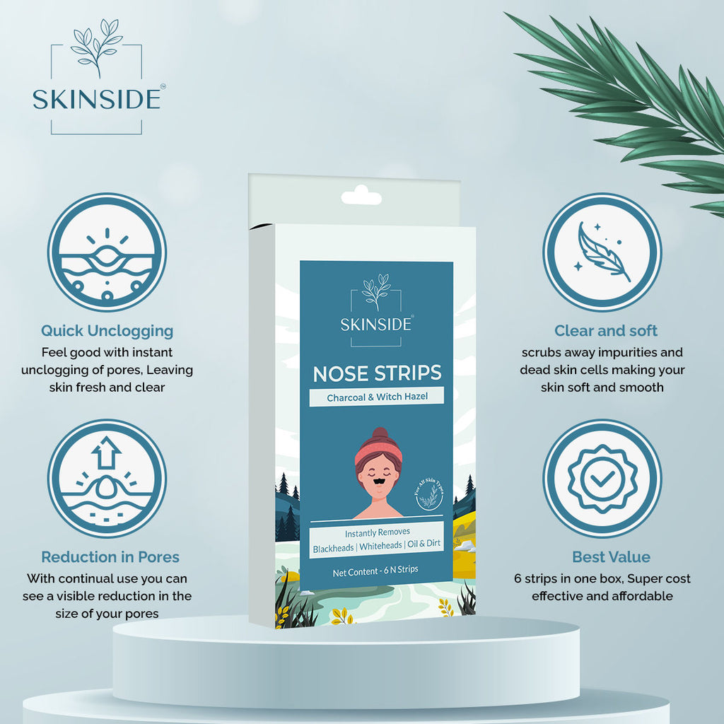 Nose Strips With Charcoal & Witch Hazel