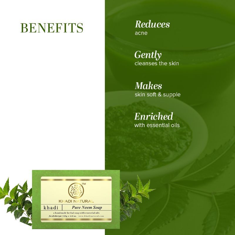 Pure Neem Handmade Soap Anti-Bacterial