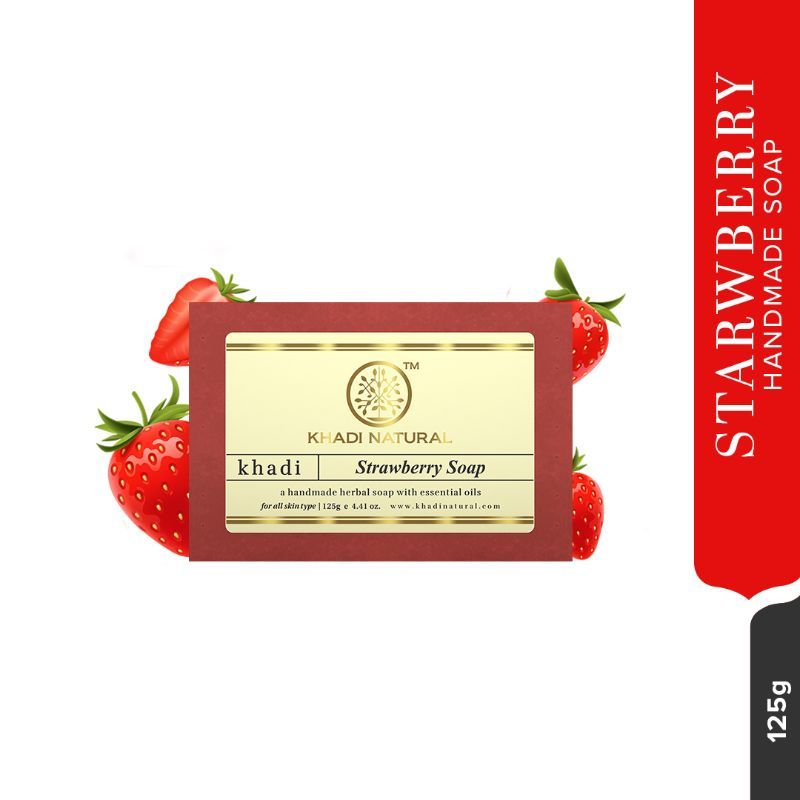 Strawberry Handmade Soap Soft & Radiant Skin