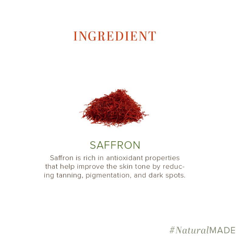 Saffron Handmade Soap Reduce Blemishes & Dark Spots