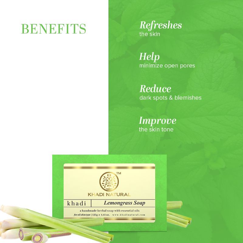 Lemongrass Handmade Soap Anti-Bacterial
