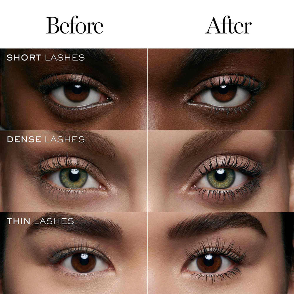 Lash Idole Waterproof Mascara (24H Wear, Long Lasting Effect) 01 GLOSSY BLACK