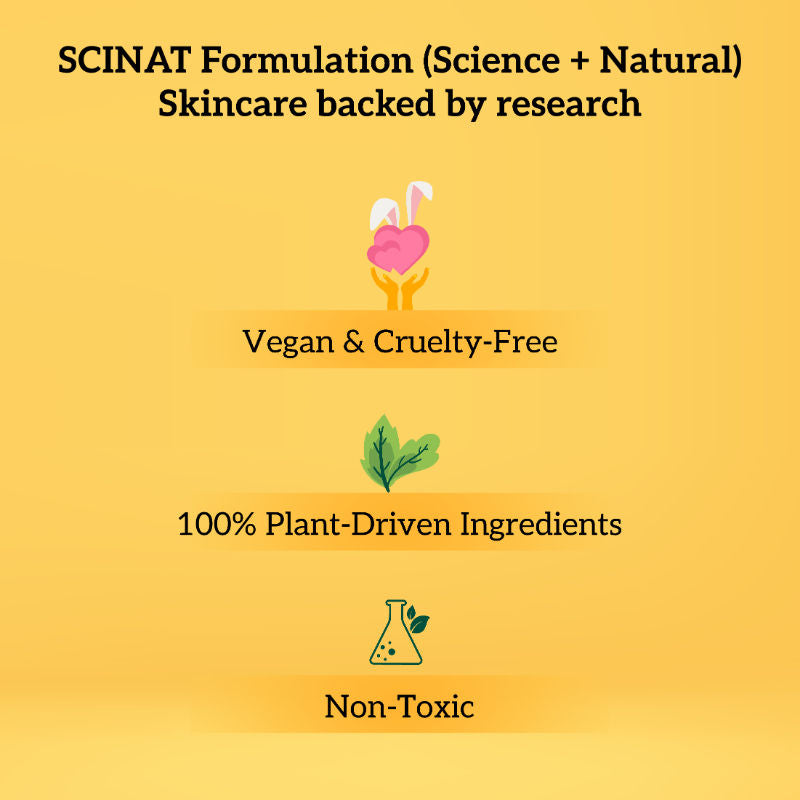 Vitamin-C Serum with Hyaluronic Acid, Amla & Turmeric, Lightweight Formula for Glowing Skin