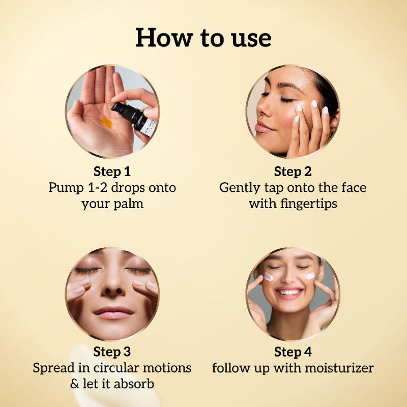 Kumkumadi Face Serum, Ayurvedic Glow, Repairs Skin & Enhances Radiance
