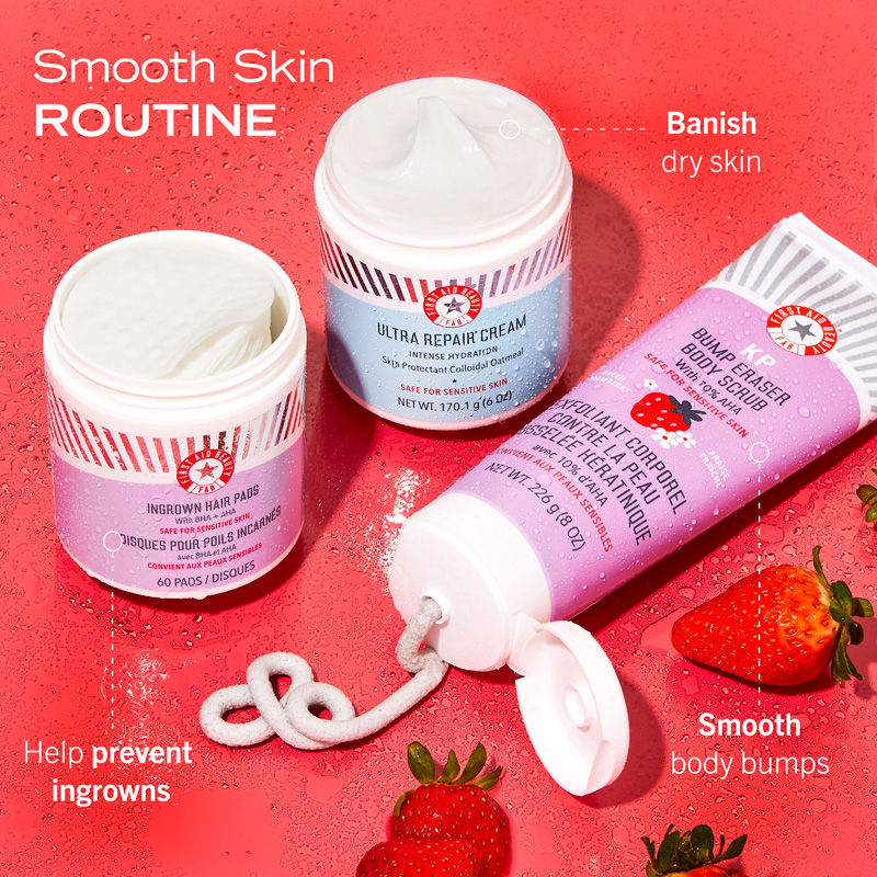 Strawberry KP Bump Eraser Body Scrub 10% AHA