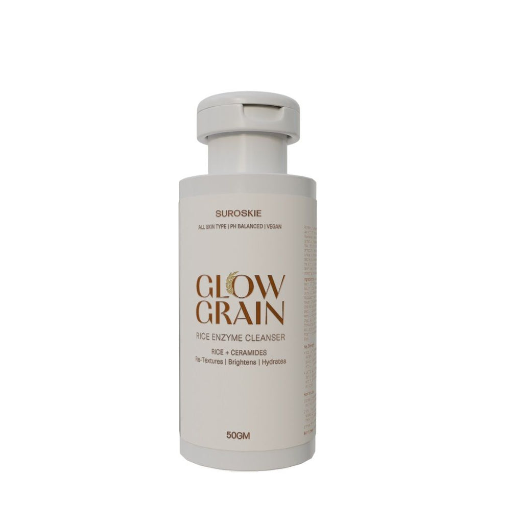 Glow Grain Rice Enzyme Cleanser For Glowing & Hydrated Skin