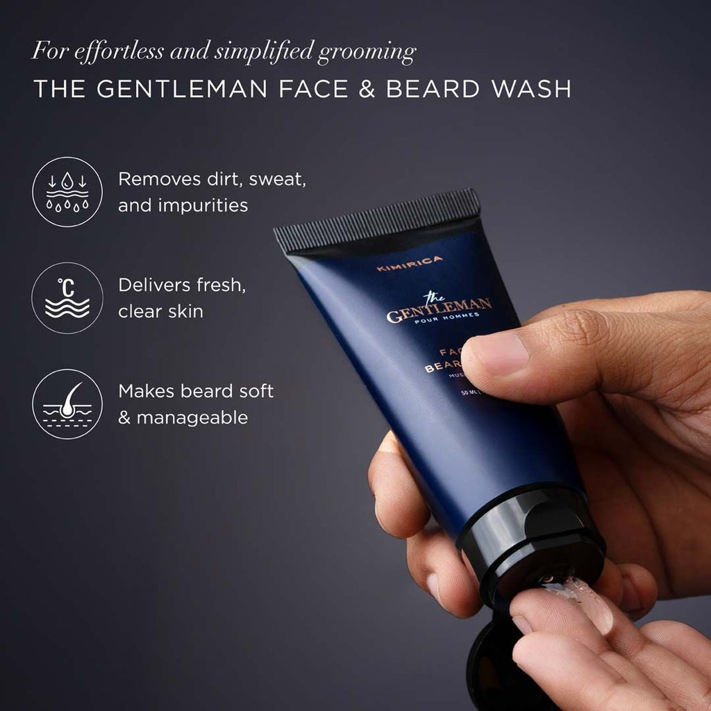 The Gentleman Face & Beard Wash