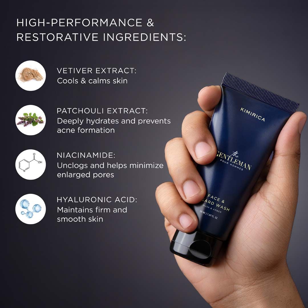 The Gentleman Face & Beard Wash