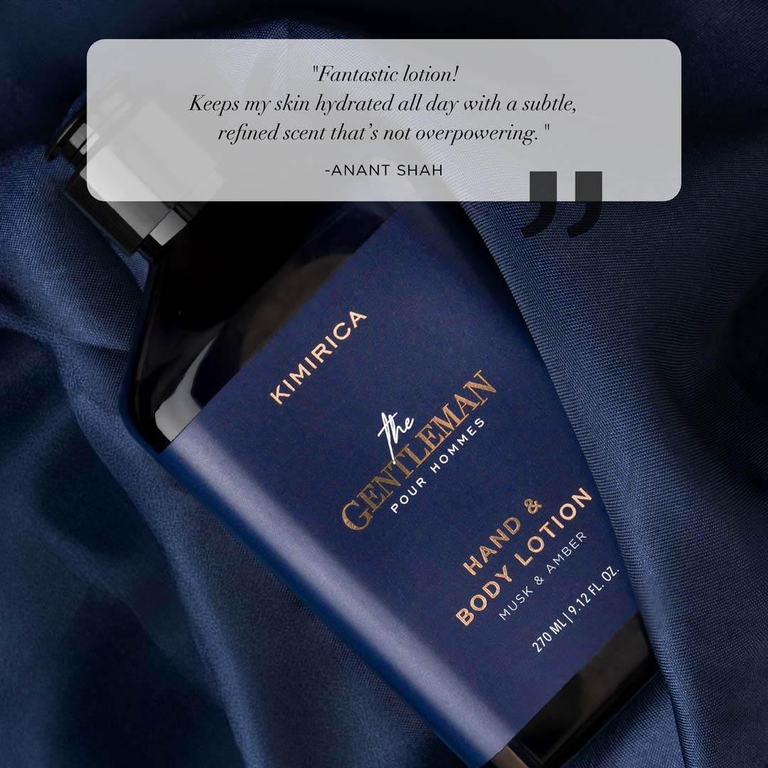 The Gentleman Hand & Body Lotion