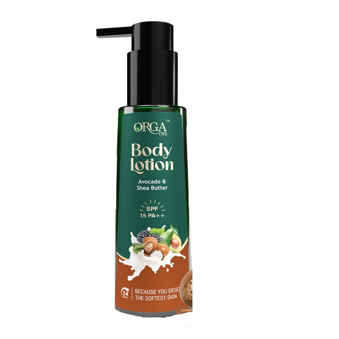 Body Lotion With Avocado & Shea Butter, Spf 15 Pa++ – Moisturizes Dry Skin