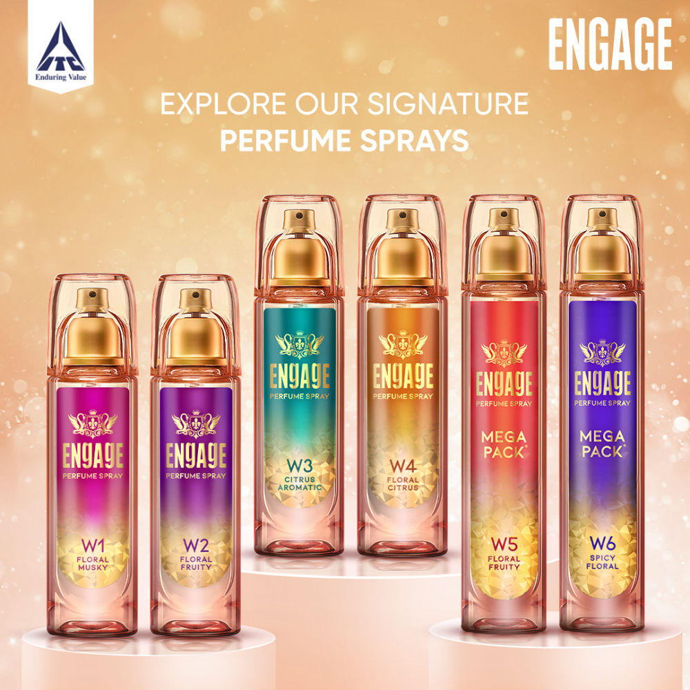 W4 Perfume Spray For Women, Fruity & Floral, Skin Friendly, Long-Lasting