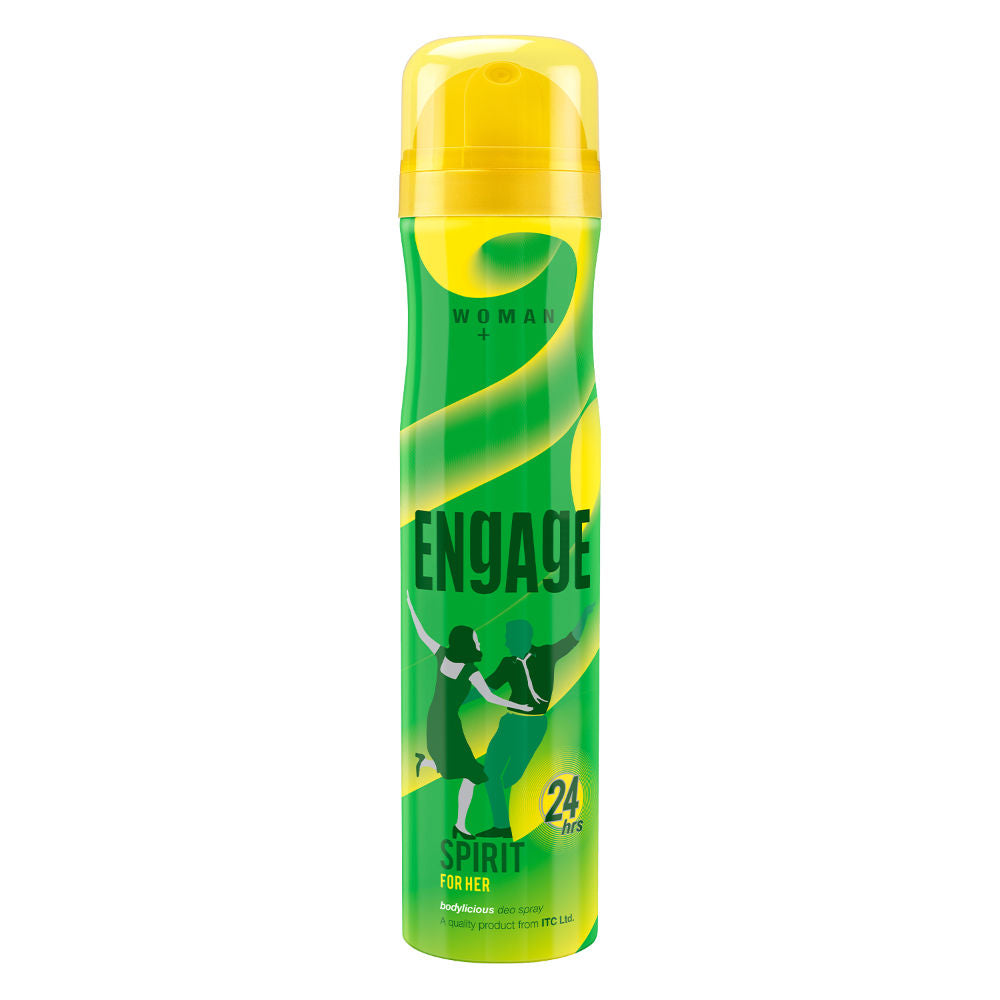 Spirit Deodorant for Women, Cheerful & Jolly, Skin-Friendly, Long-Lasting