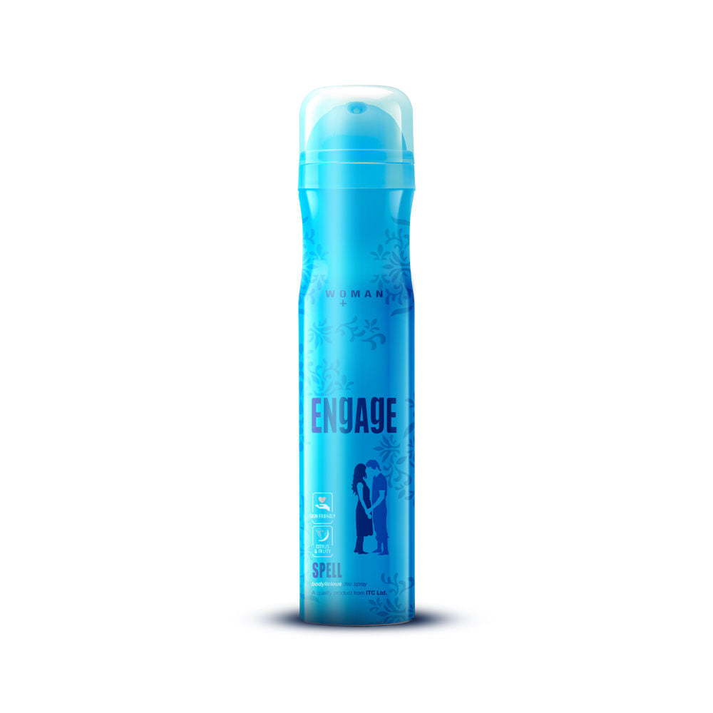 Spell Deodorant For Women, Citrus & Fruity, Skin Friendly, Long-Lasting