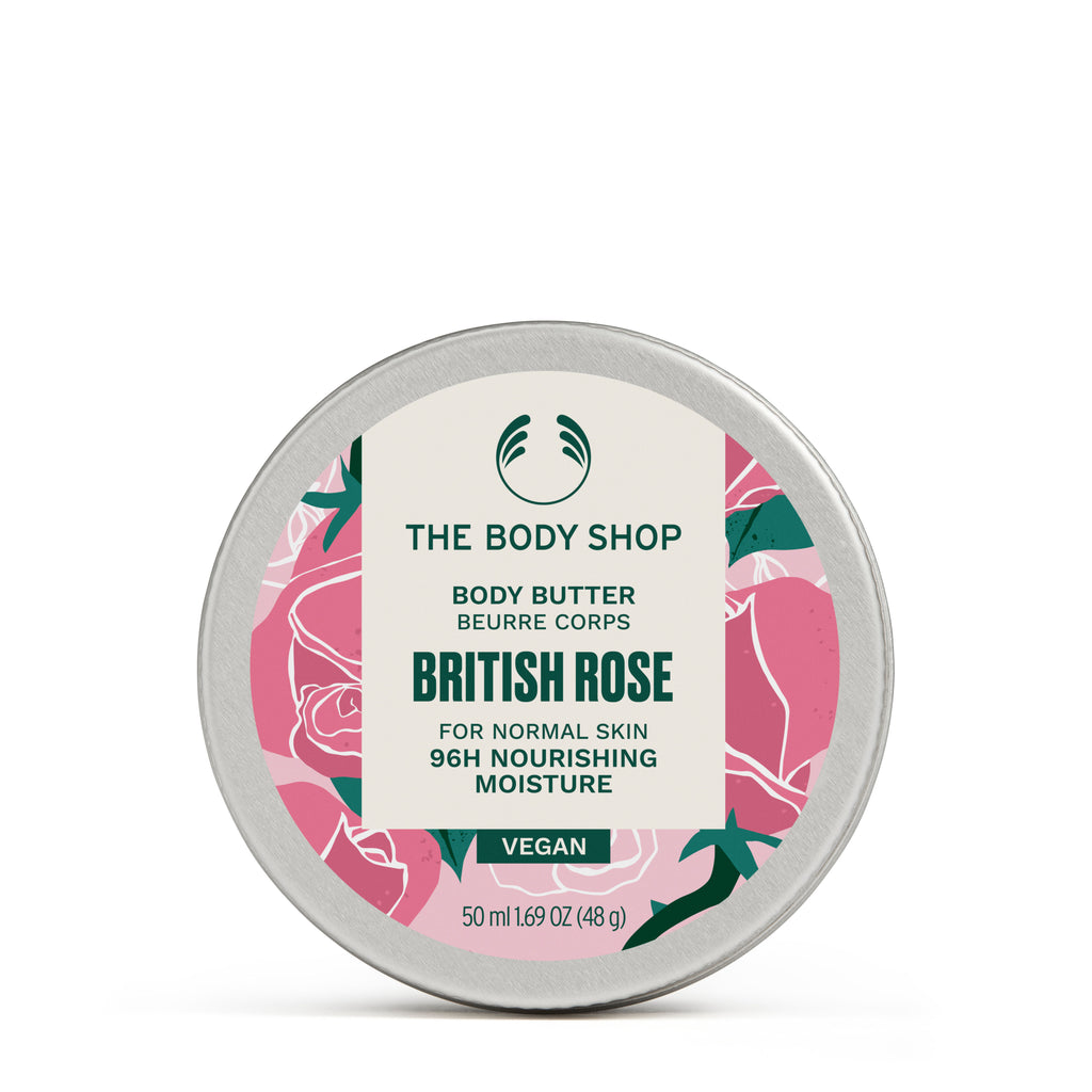 British Rose Body Butter - 50ml