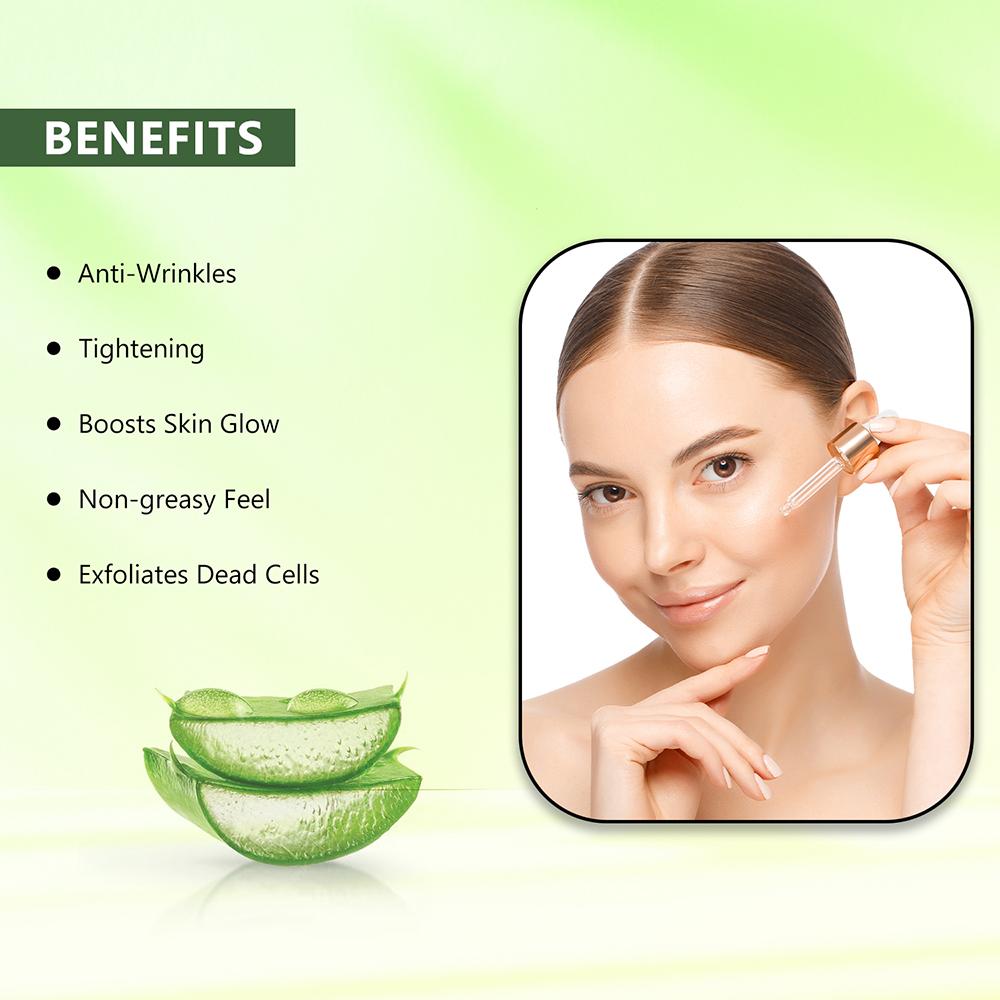 Aloe Vera Serum for Anti-Wrinkles, Tightening & Glow Skin