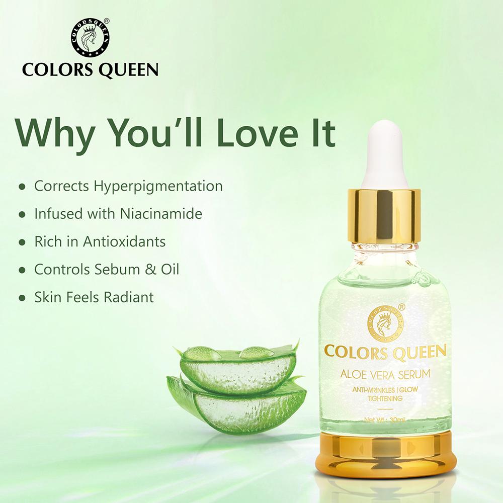 Aloe Vera Serum for Anti-Wrinkles, Tightening & Glow Skin