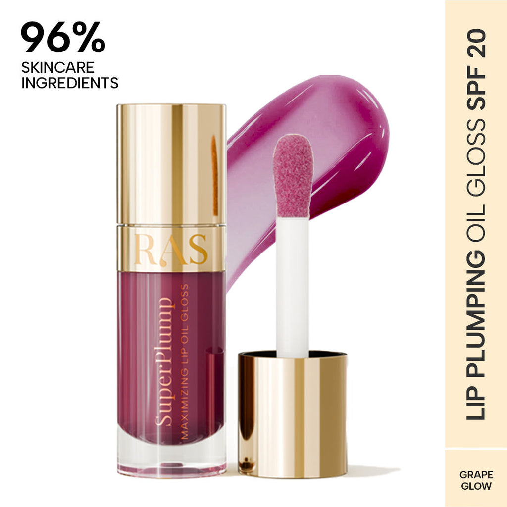 Super Plump Maximizing Lip Oil Gloss - Grape Glow
