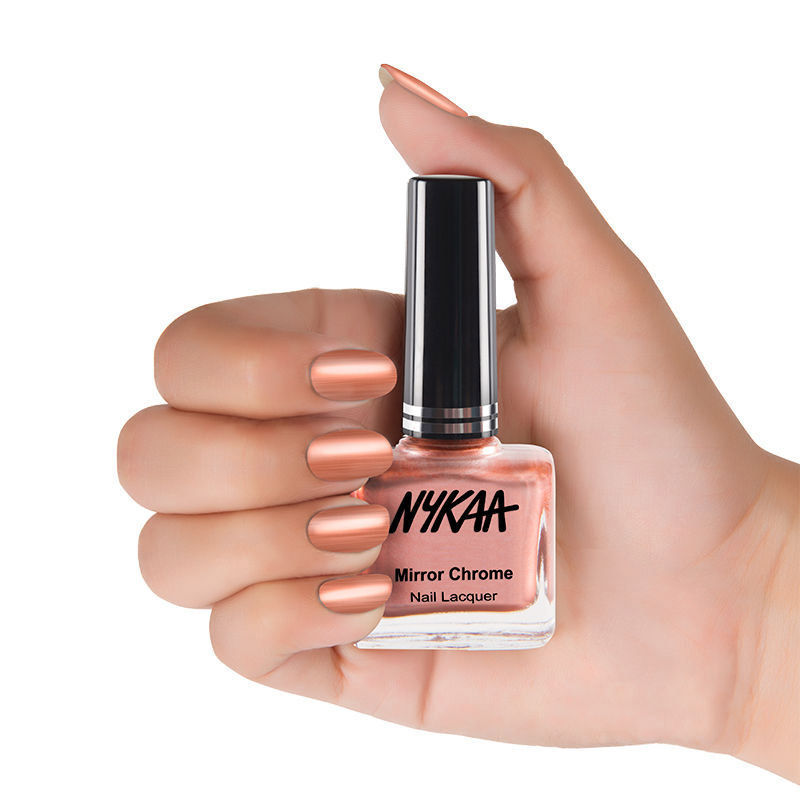Nykaa Metallic Chrome Long Lasting Nail Enamel