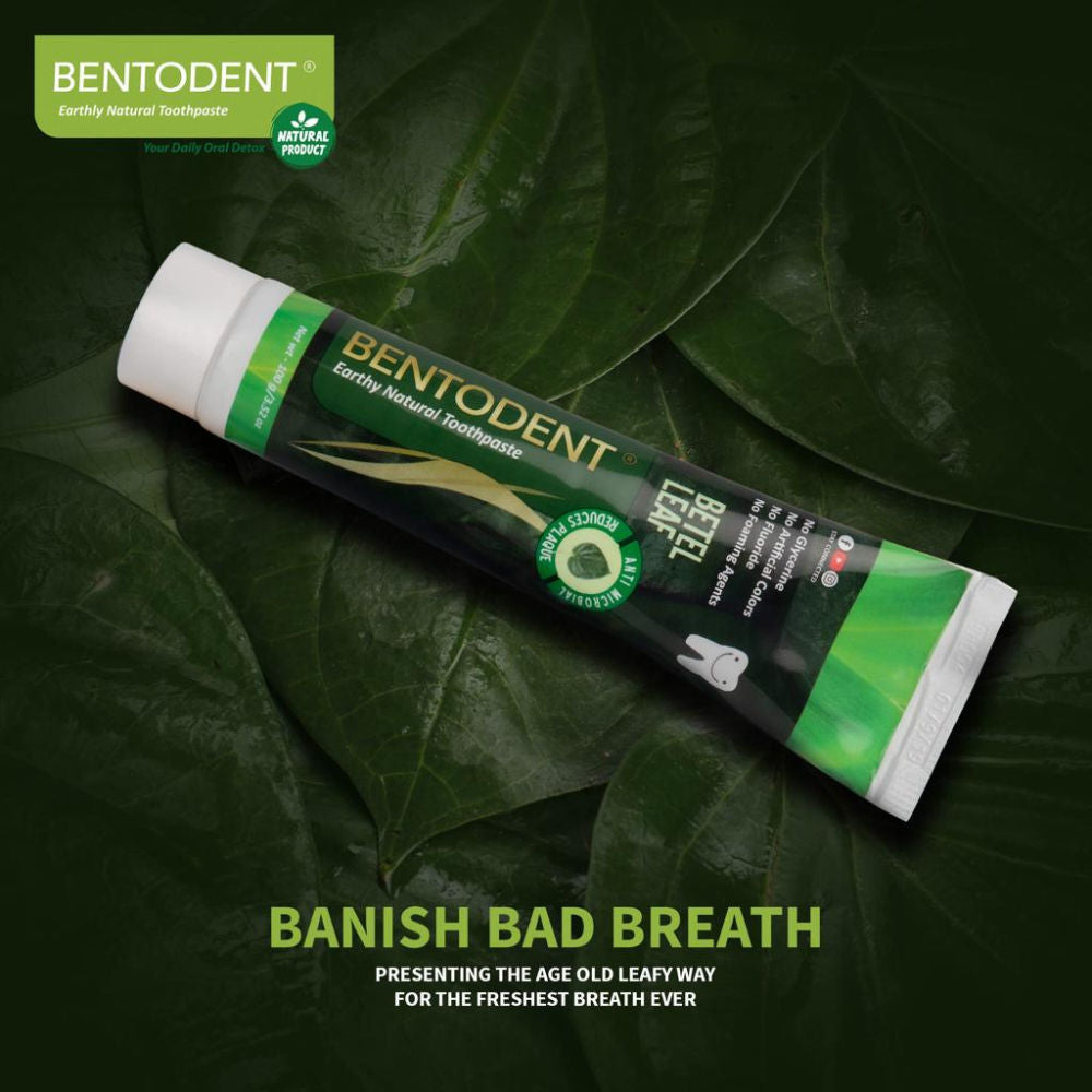 Betel Leaf Toothpaste Organic, Vegan,SLS Free, Fluoride Free for Fresh breath