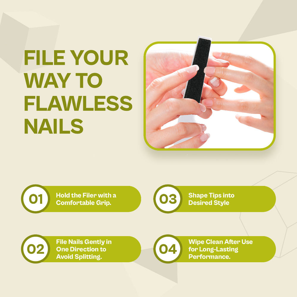 Uv Nail Buffer With Handle
