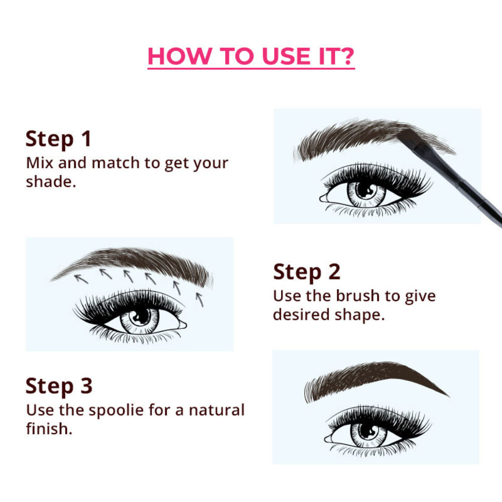 Nykaa Wow My Brow Eyebrow Palette - Chamber Of Secrets