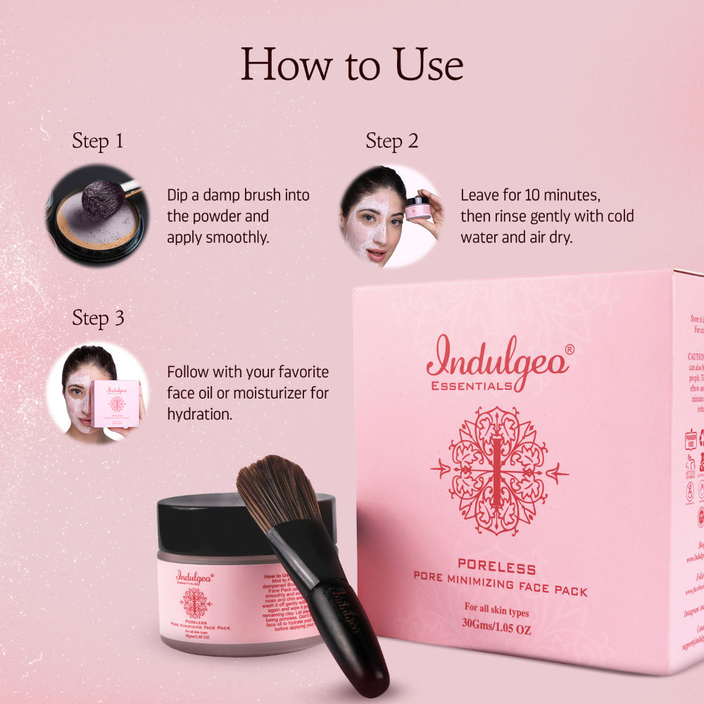 Pore Minimizing Detan Clay Face Pack For Acne & Blackheads