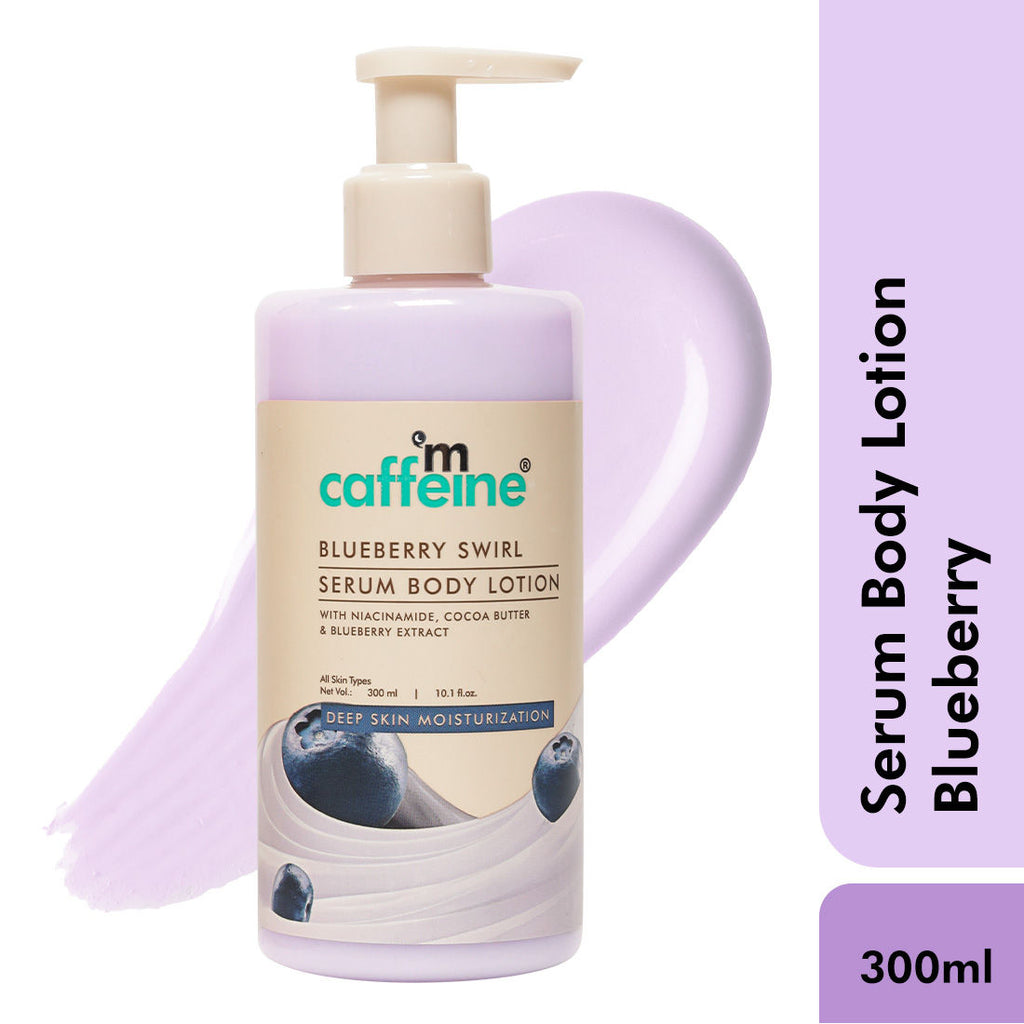 Blueberry Swirl Serum Body Lotion 72 hrs Deep Moisturization With Niacinamide