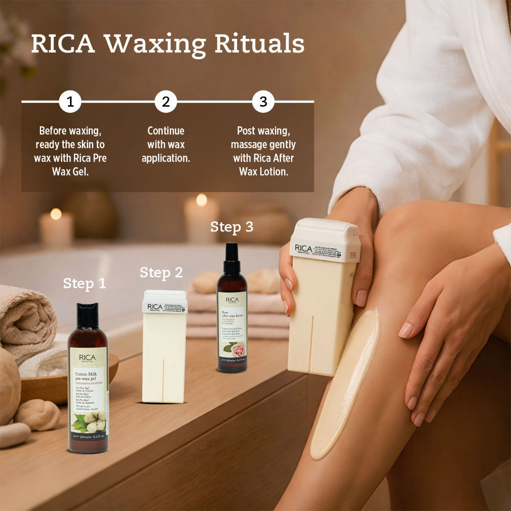 White Chocolate Liposoluable Wax Refill For Dry Skin With Glyceryl Rosinate & Natural Beeswax