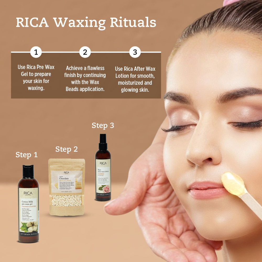 White Chocolate Beads Wax For Dry Skin With Glyceryl Rosinate & Cocoa Seed Butter