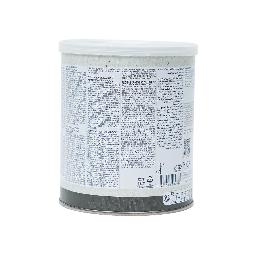 Brazilian Stripless Wax For Sensitive Skin With Glyceryl Rosinate & Natural Beeswax