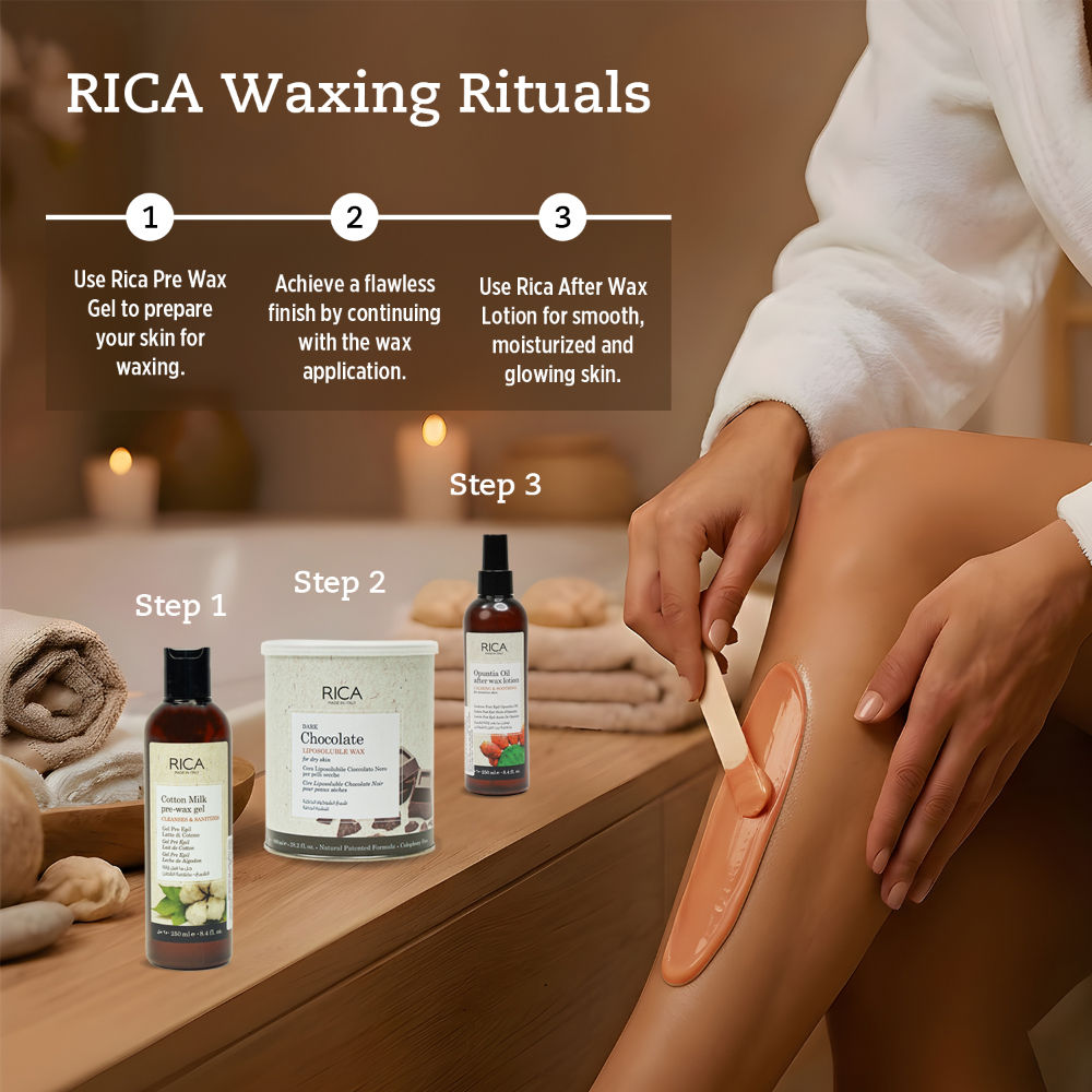 Dark Chocolate Liposoluble Wax For Dry Skin