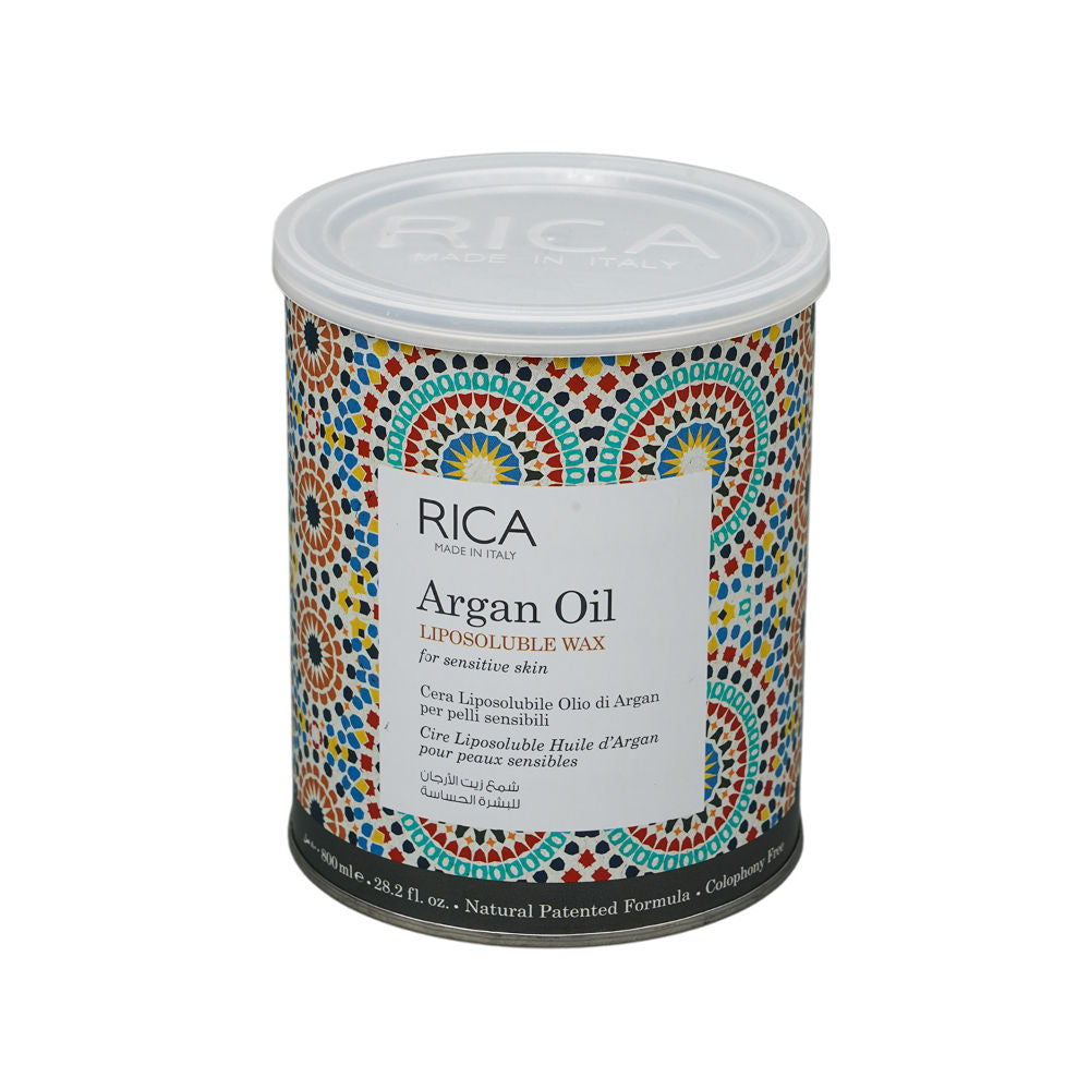 Argan Oil Liposoluble Wax For Sensitive Skin With Glyceryl Rosinate & Natural Beeswax