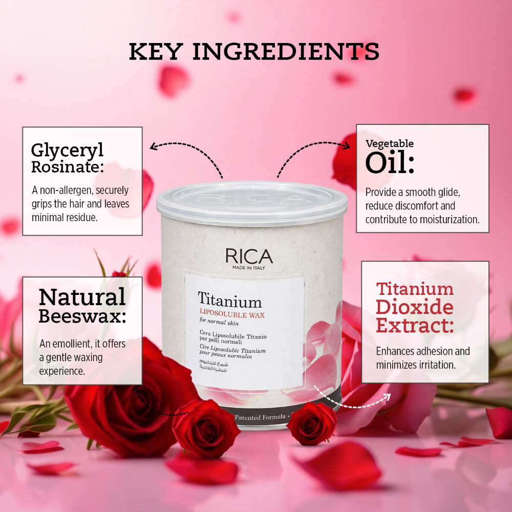 Rose Liposoluble Wax For Normal Skin With Glyceryl Rosinate & Natural Beeswax