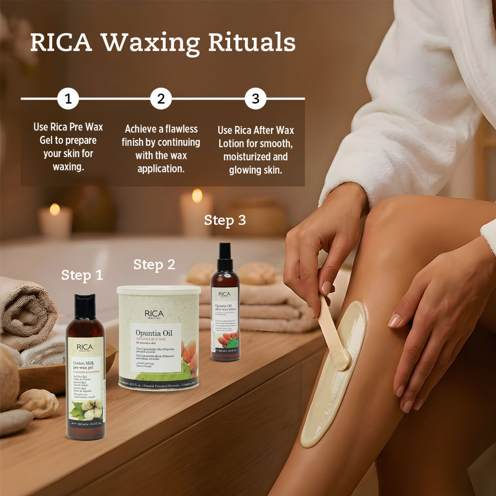 Opuntia Oil Liposoluble Wax For Sensitive Skin With Glyceryl Rosinate & Natural Beeswax