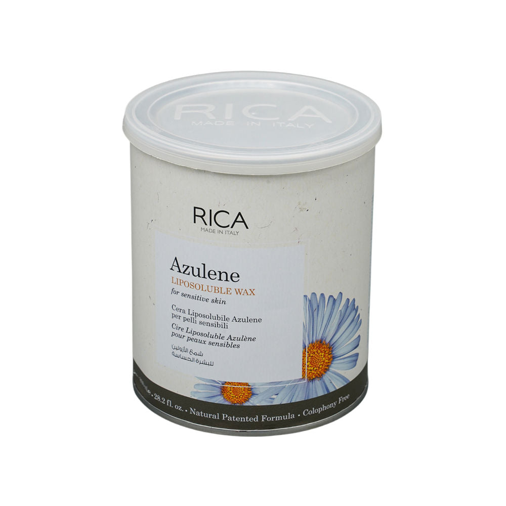 Azulene Liposoluble Wax For Sensitive Skin With Glyceryl Rosinate & Natural Beeswax