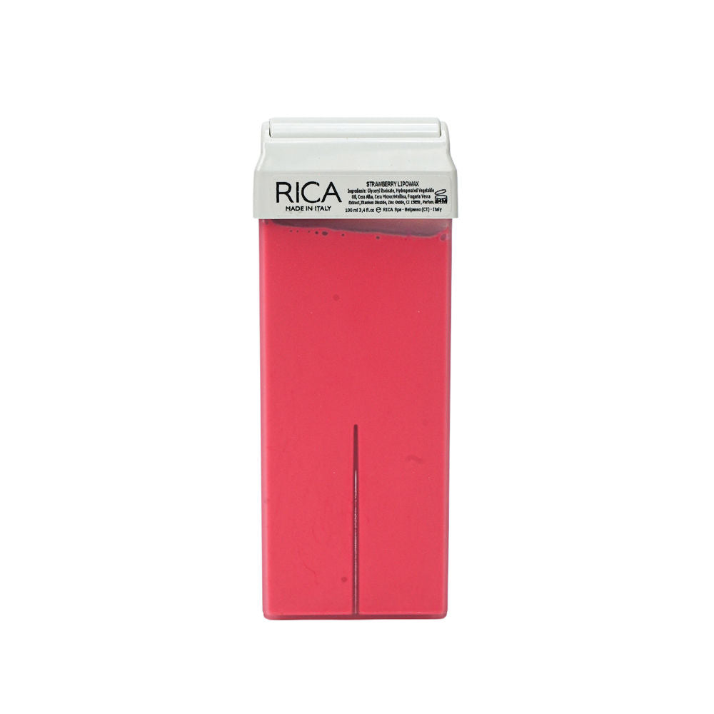 Strawberry Liposoluable Wax Refill For Dry Skin With Glyceryl Rosinate & Natural Beeswax