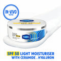 Cloud Soft SPF 50 Light Moisturiser with Ceramides & Hyaluron for Non-Sticky Hydration