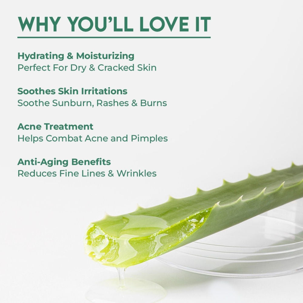 Herbal 100% Pure Aloe Vera Multipurpose Gel