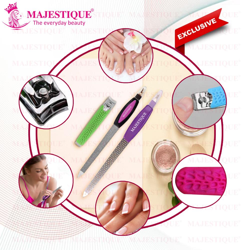 Nail Filers With Cuticle And Nail Clipper