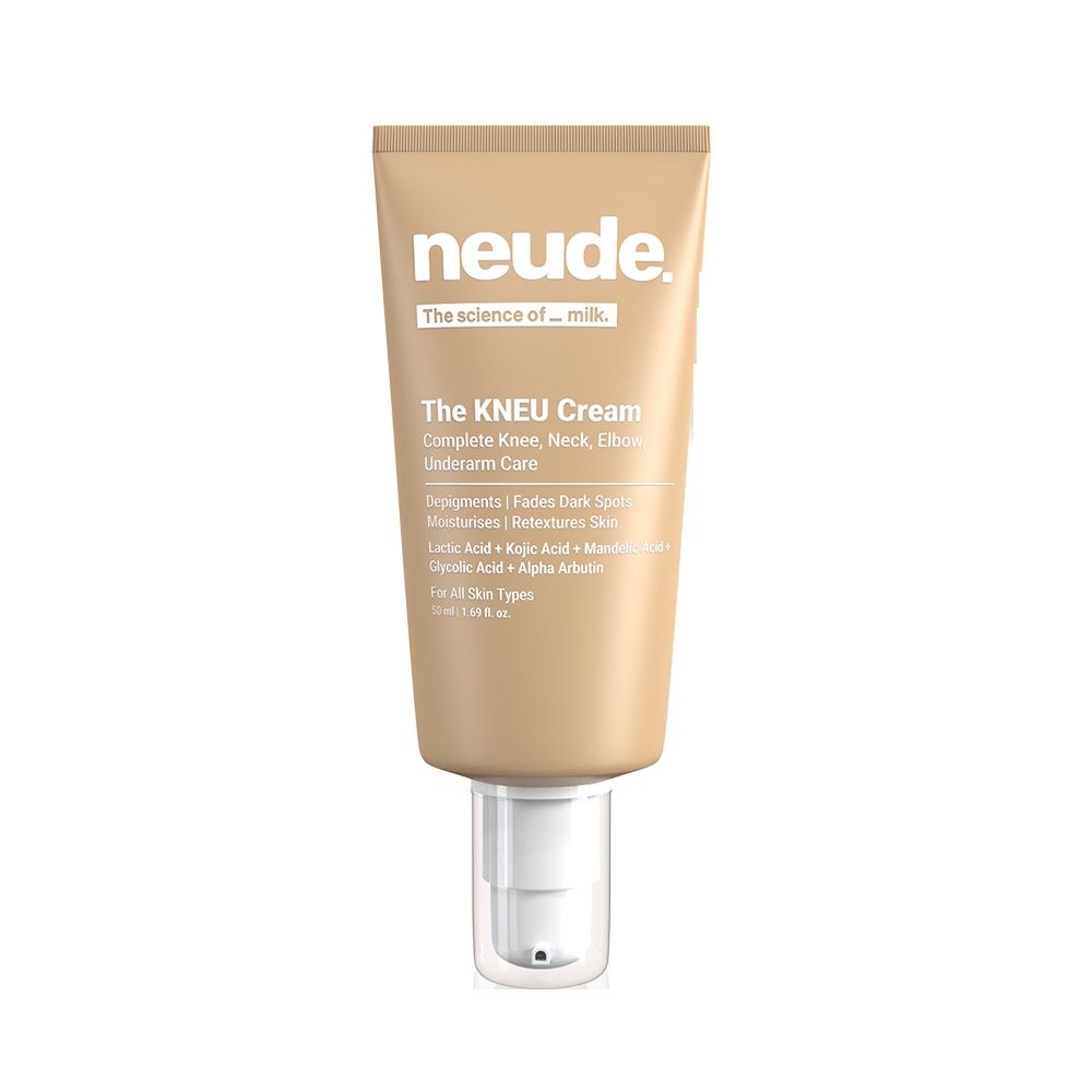Knee, Neck, Elbow & Underarm Depigmentation Cream with Lactic, Kojic and Glycolic Acid